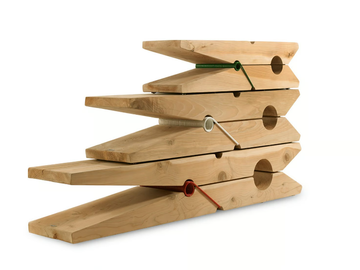 MOLLETTA - Cedarwood bench by Riva 1920 - view 3